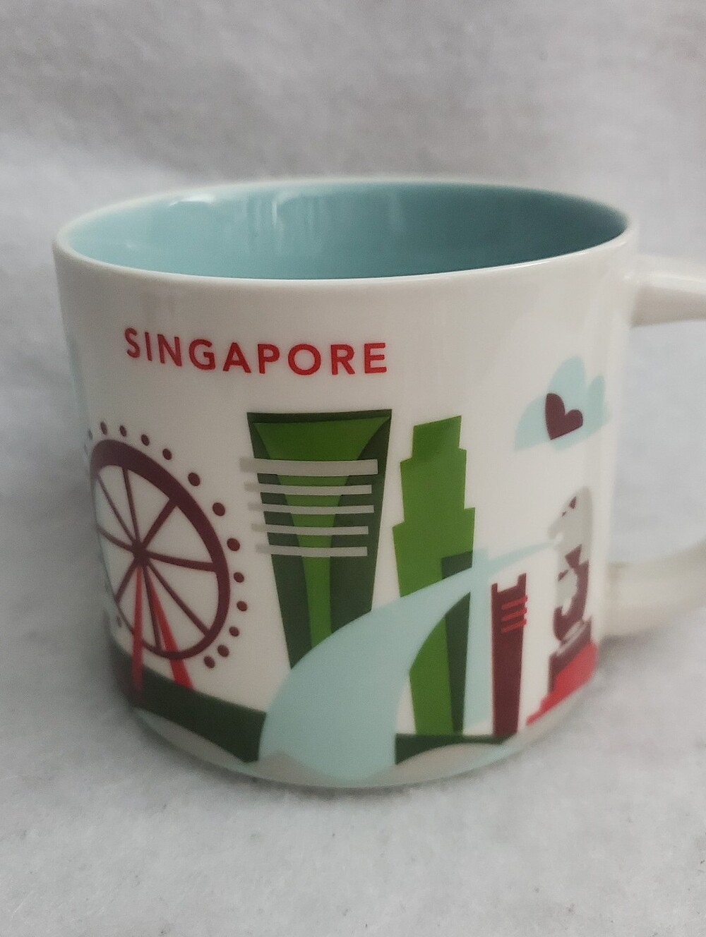Starbucks You Are Here Collection Singapore Ceramic Mug